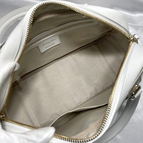 f 19882 7 Christian Dior Vibe 2way Bag Leather White