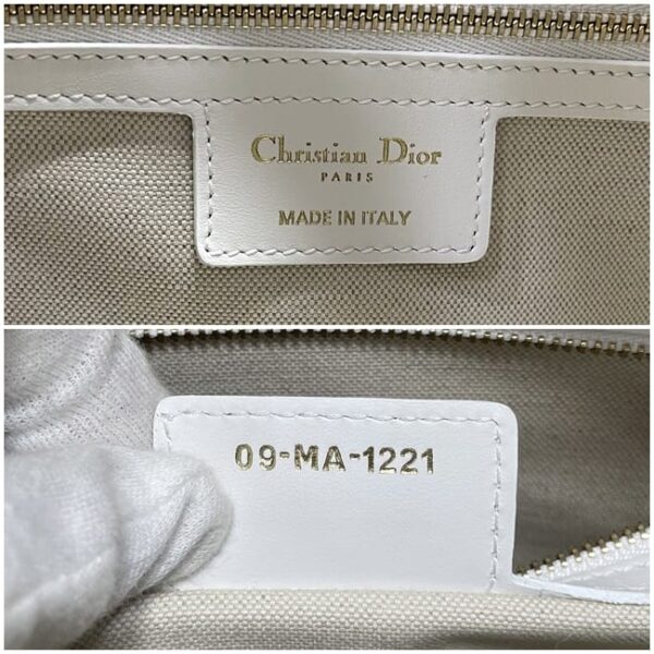 f 19882 9 Christian Dior Vibe 2way Bag Leather White