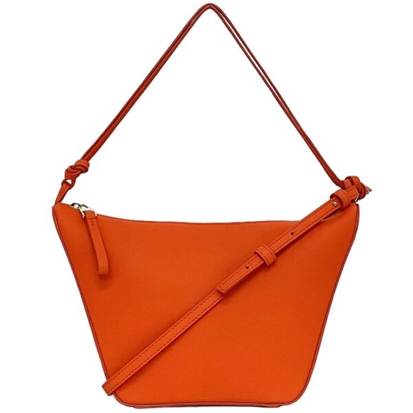 f 20569 1 Loewe 2Way Bag Leather Orange