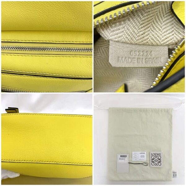 f 20616 10 Loewe Body Bag Leather Yellow