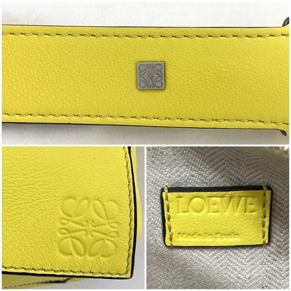 f 20616 9 Loewe Body Bag Leather Yellow