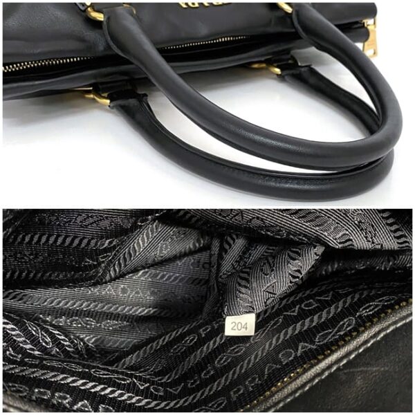 f 20891 9 Prada Tote Bag Leather Black