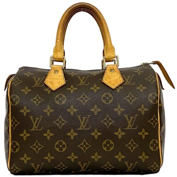 f 20963 1 Louis Vuitton Speedy 25 Mini Bag Monogram Canvas Brown