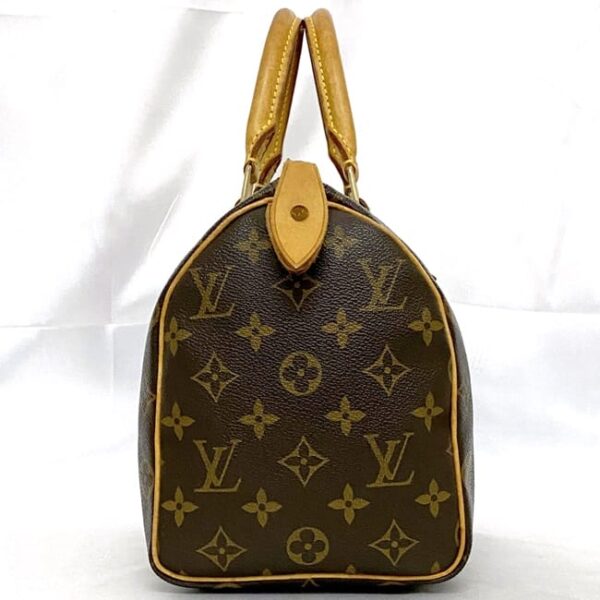 f 20963 3 Louis Vuitton Speedy 25 Mini Bag Monogram Canvas Brown