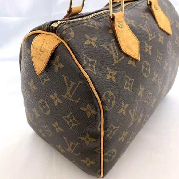 f 20963 6 Louis Vuitton Speedy 25 Mini Bag Monogram Canvas Brown