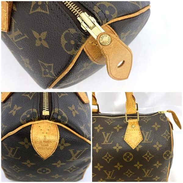 f 20963 9 Louis Vuitton Speedy 25 Mini Bag Monogram Canvas Brown