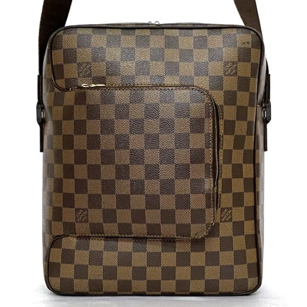 f 21023 3 Louis Vuitton Olaf MM Shoulder Bag Damier Canvas Brown