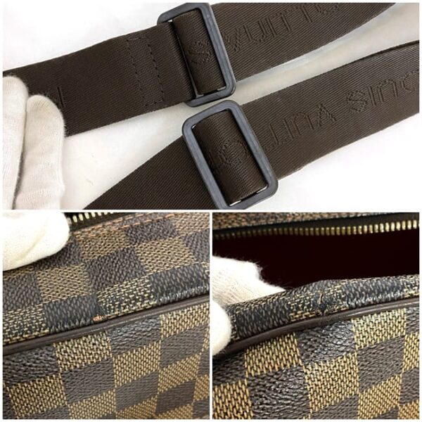 f 21023 9 Louis Vuitton Olaf MM Shoulder Bag Damier Canvas Brown