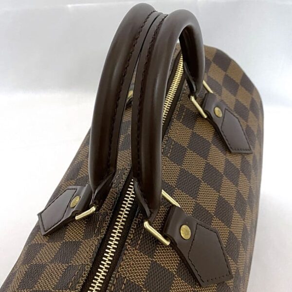 f 21119 8 Louis Vuitton Speedy 25 Mini Bag Damier Canvas Brown