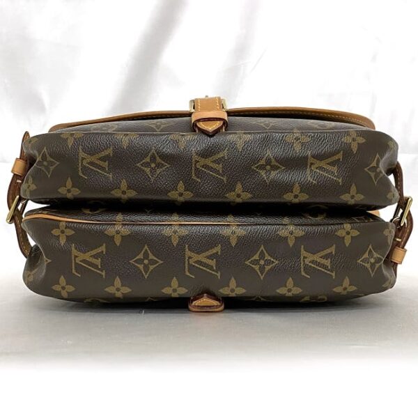 f 21272 5 Louis Vuitton Saumur 30 Shoulder Bag Monogram Canvas Brown Beige