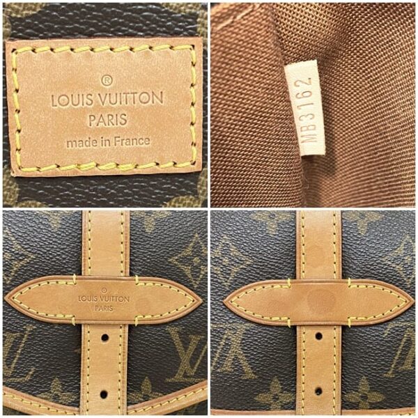 f 21272 9 Louis Vuitton Saumur 30 Shoulder Bag Monogram Canvas Brown Beige