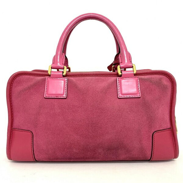 f11250 2 Loewe Handbag Leather Pink