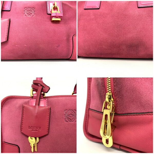 f11250 8 Loewe Handbag Leather Pink