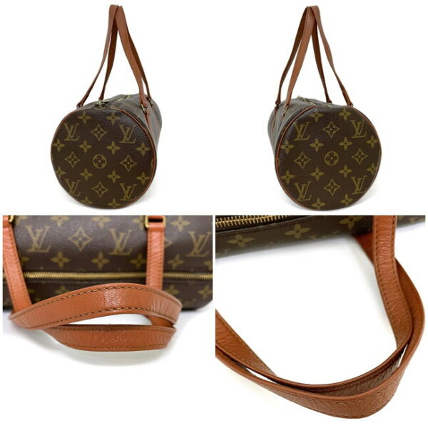 f12807 5 Louis Vuitton Papillon 30 Mini Bag Monogram Canvas Brown