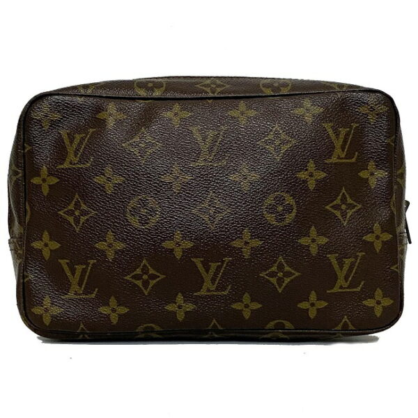 f13976 3 Louis Vuitton True Toilet Pouch Monogram Canvas Brown