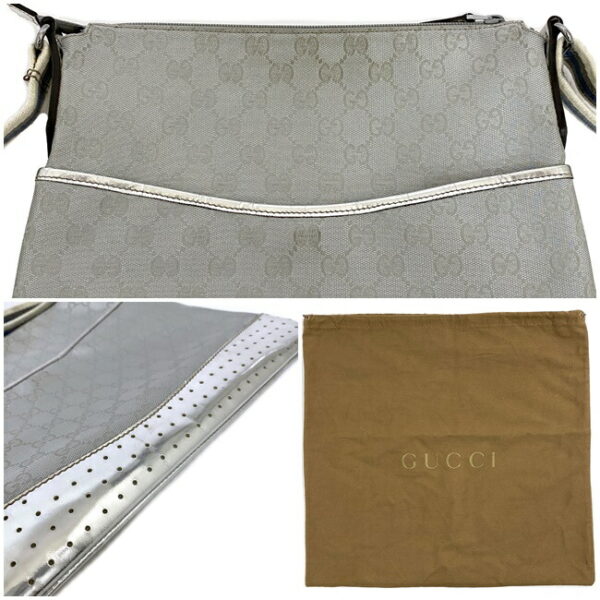 f15565 8 Gucci Shoulder Bag GG Canvas Leather