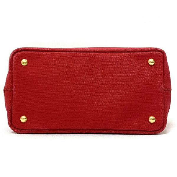 f16014 5 Prada 2way Bag Canvas Red