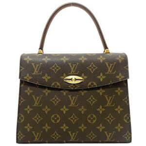 f16017 1 Louis Vuitton Black Monogram Empreinte Leather Mélie Bag