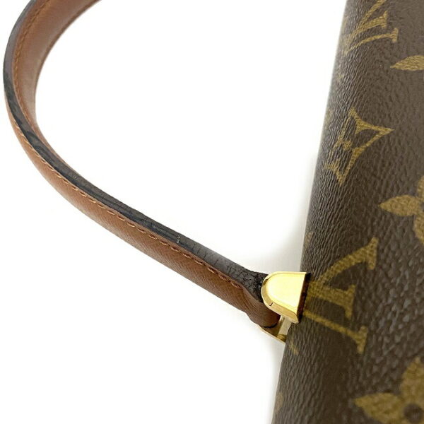 f16017 7 Louis Vuitton Malherbe Handbag Monogram Canvas Brown