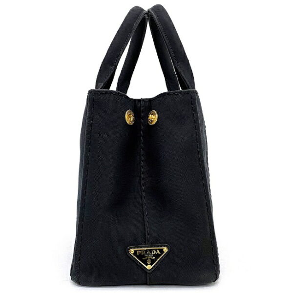 f16021 3 Prada 2way Bag Canvas Black