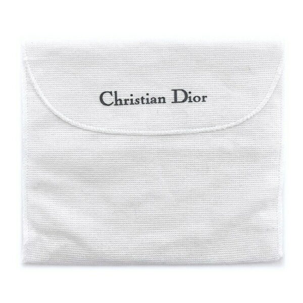 f16211 9 Christian Dior Pouch Canvas Leather Gray Black