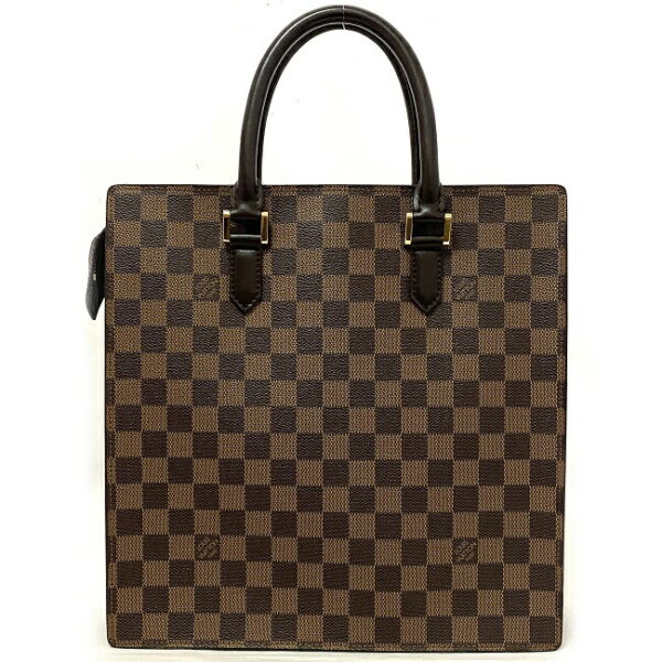 f16243 3 Louis Vuitton Venice Tote Bag Damier Canvas Brown