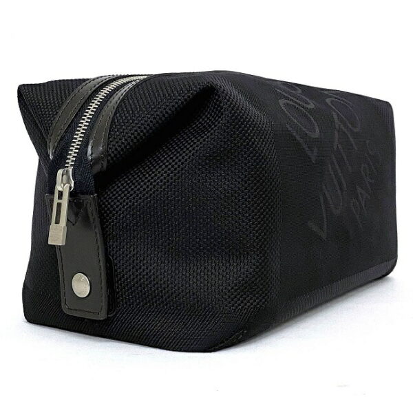 f16309 2 Louis Vuitton Albatross Clutch Bag Damier Canvas Black