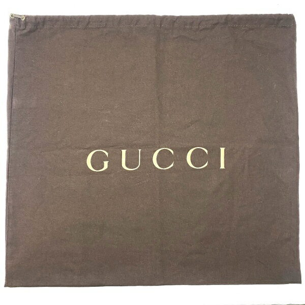 f16339 10 Gucci Shoulder Bag Canvas Leather Black Gray