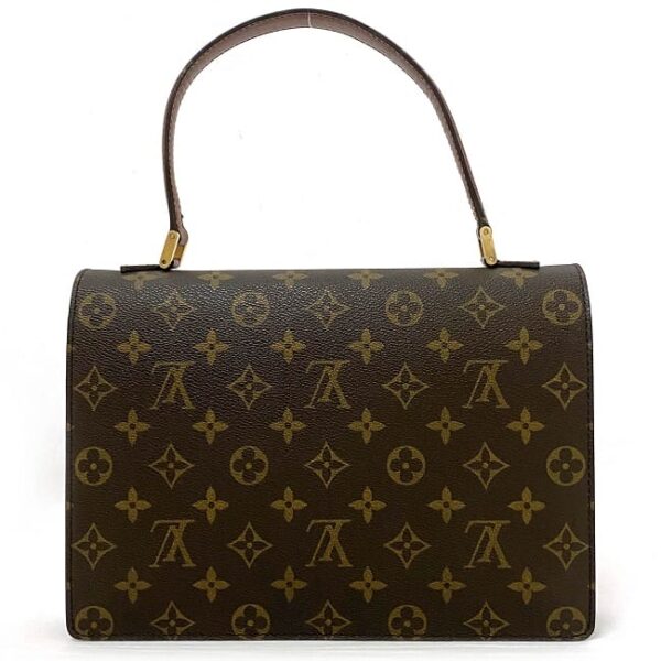 f16451 3 Louis Vuitton Concorde Handbag Monogram Canvas Brown