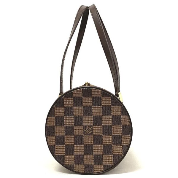 f16859 2 Louis Vuitton Papillon Mini Bag Damier Canvas Brown