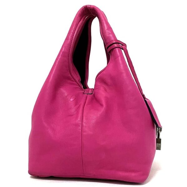 f17007 2 Loewe Mini Tote Bag Leather Pink