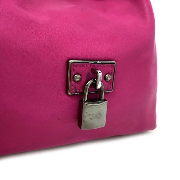 f17007 8 Loewe Mini Tote Bag Leather Pink