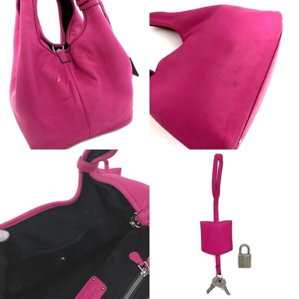 f17007 9 Loewe Mini Tote Bag Leather Pink