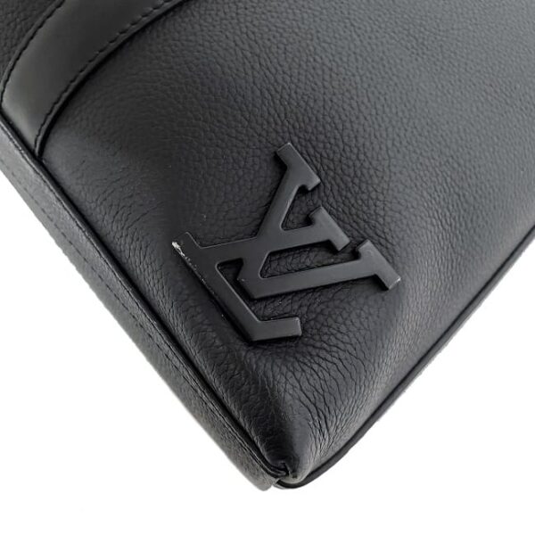 f17100 8 Louis Vuitton Takeoff Business Bag Leather Black