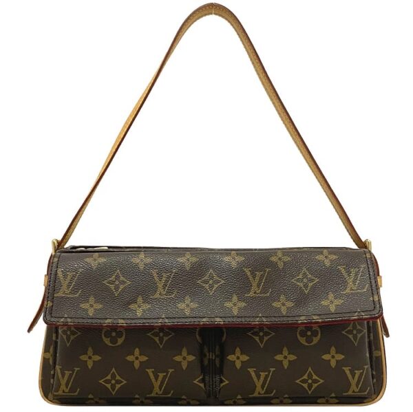 f17239 1 Louis Vuitton Viva Cite Shoulder Bag Monogram Canvas Brown