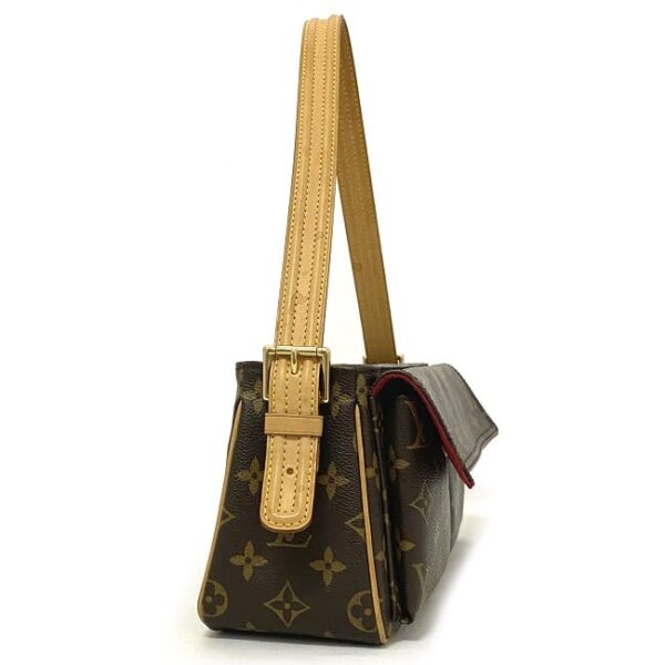 f17239 3 Louis Vuitton Viva Cite Shoulder Bag Monogram Canvas Brown