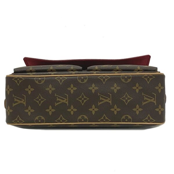 f17239 5 Louis Vuitton Viva Cite Shoulder Bag Monogram Canvas Brown