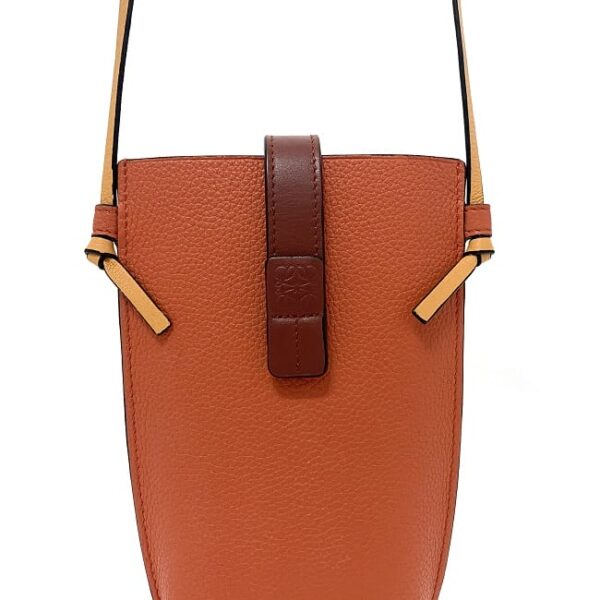 f17427 7 Loewe Shoulder Bag Leather Orange