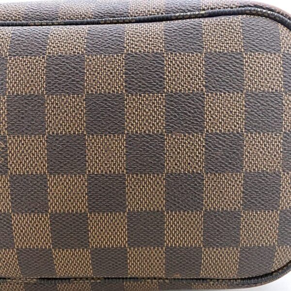 f17716 7 Louis Vuitton Neverfull PM Tote Bag Damier Canvas Brown