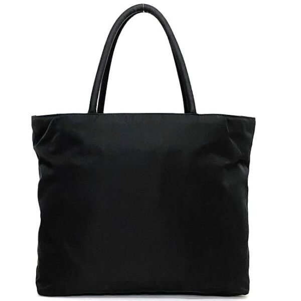 f17916 3 Prada Tote Bag Nylon Black