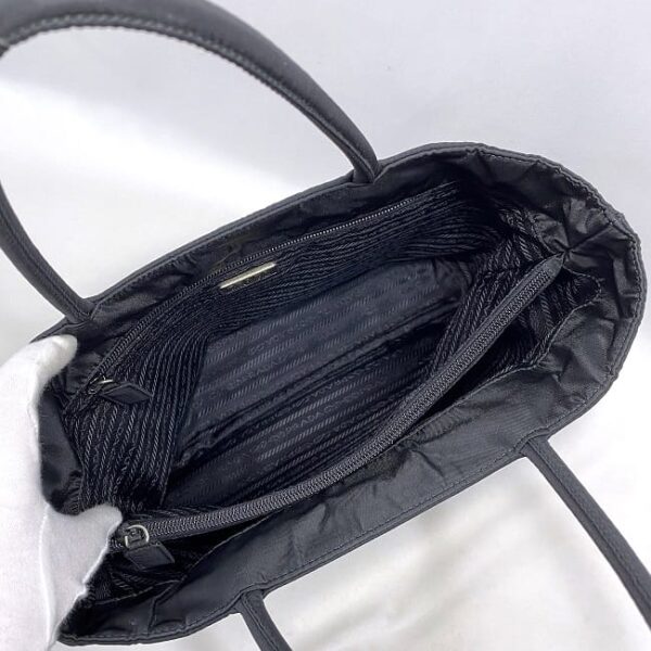 f17916 7 Prada Tote Bag Nylon Black