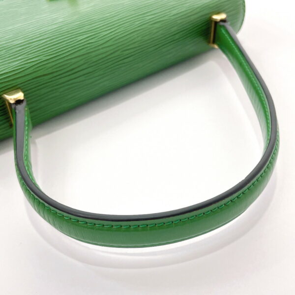 Louis Vuitton Malesherbes Handbag Epi Leather Green - Image 7