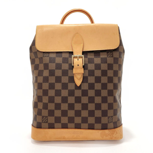 f3019444 1 Louis Vuitton Harlequin Backpack Damier Canvas Brown