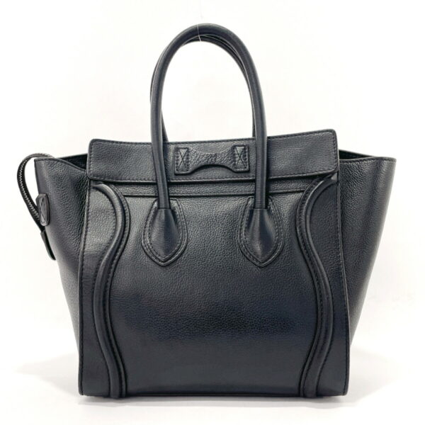 f3019449 3 Celine Luggage Micro Handbag Leather Black