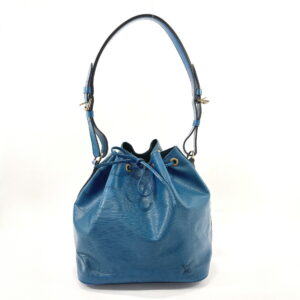 f3019456 1 Loewe Balloon Shoulder Bag Leather Blue Black