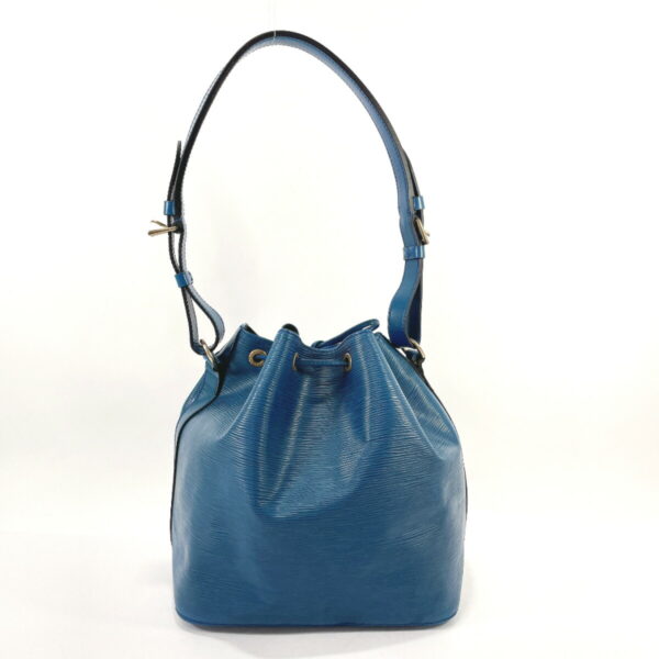 f3019456 3 Louis Vuitton Petit Noe Shoulder Bag Epi Leather Blue