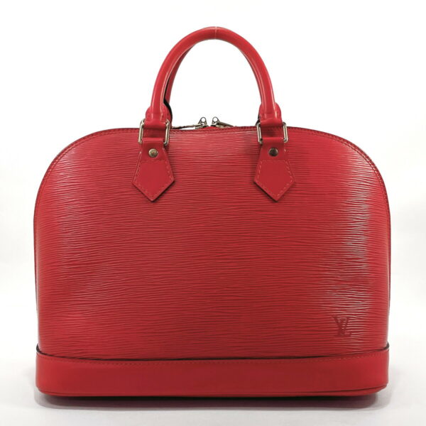 f3019479 1 Louis Vuitton Alma Handbag Epi Leather Red