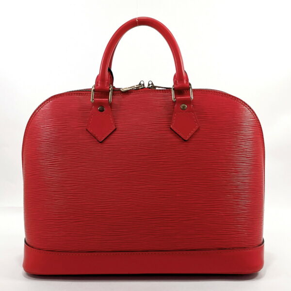 f3019479 3 Louis Vuitton Alma Handbag Epi Leather Red