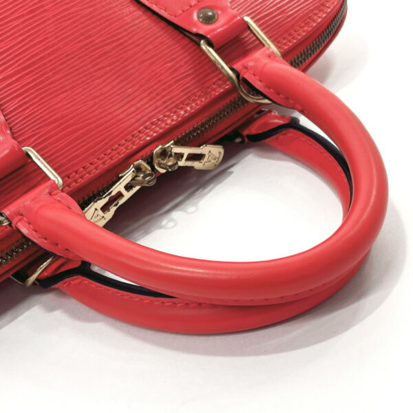 f3019479 7 Louis Vuitton Alma Handbag Epi Leather Red