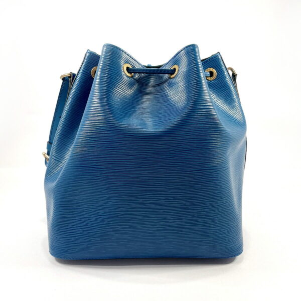 f3029857 3 Louis Vuitton Petit Noe Shoulder Bag Epi Leather Blue